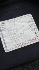 T-shirt blu girocollo con taschino SACAI