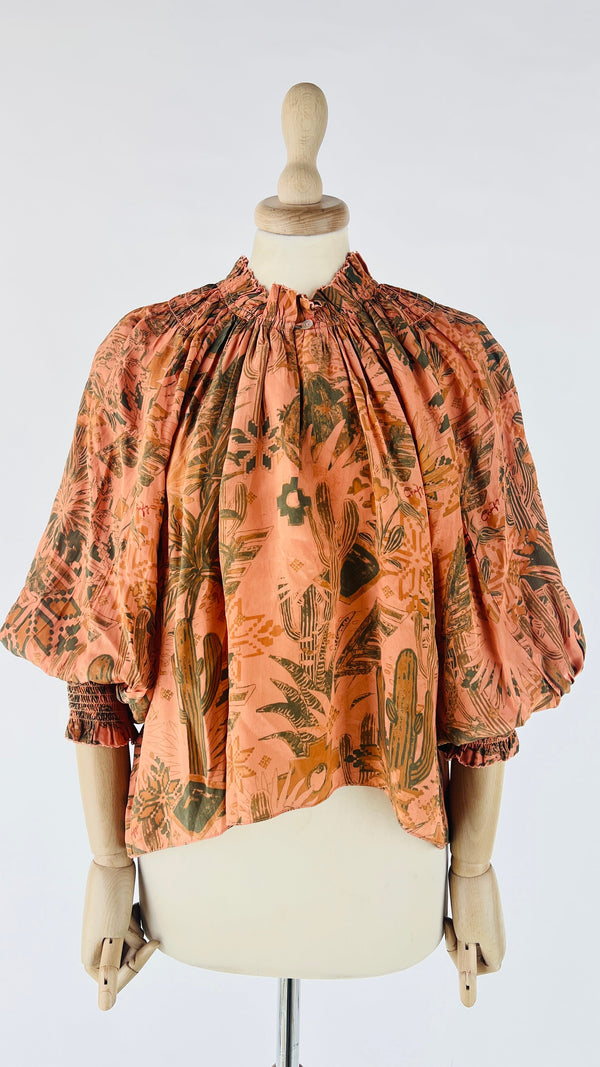 Blusa fantasia cactus