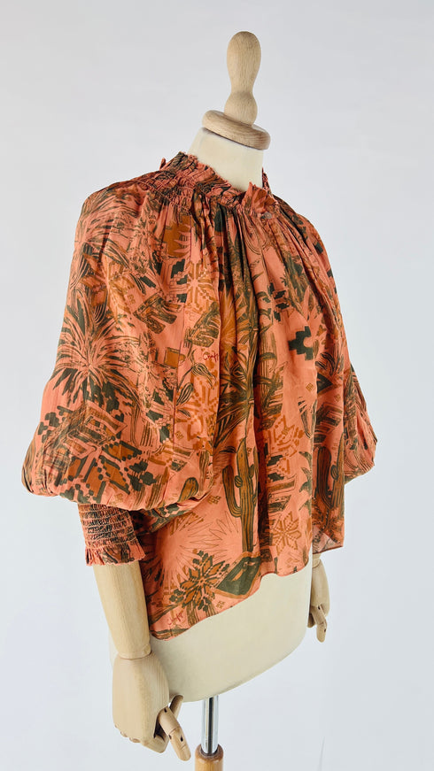 Blusa fantasia cactus
