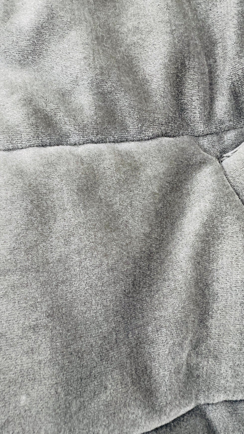 Piumino effetto suede