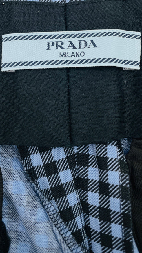 Pantalone in vichy
