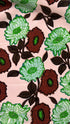Abito midi in seta a fiori