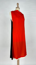 Abito rosso e nero VIONNET