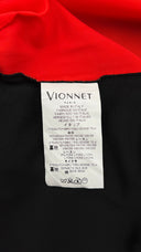 Abito rosso e nero VIONNET