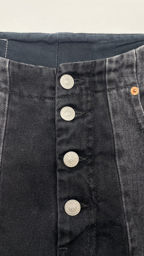 Pantaloni patchwork righe