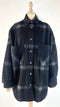 Giacca tartan con cartellino