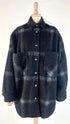 Giacca tartan con cartellino