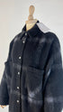 Giacca tartan con cartellino
