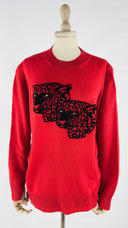Maglia con pantere ErmANNO SCERVINO