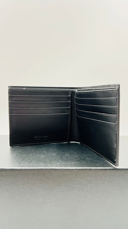 Triangle Bi-Fold Wallet Argento
