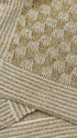 Cardigan maglia dorata