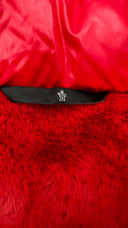 Piumino logo all-over Moncler grenoble