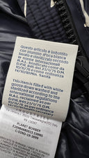 Piumino logo all-over Moncler grenoble