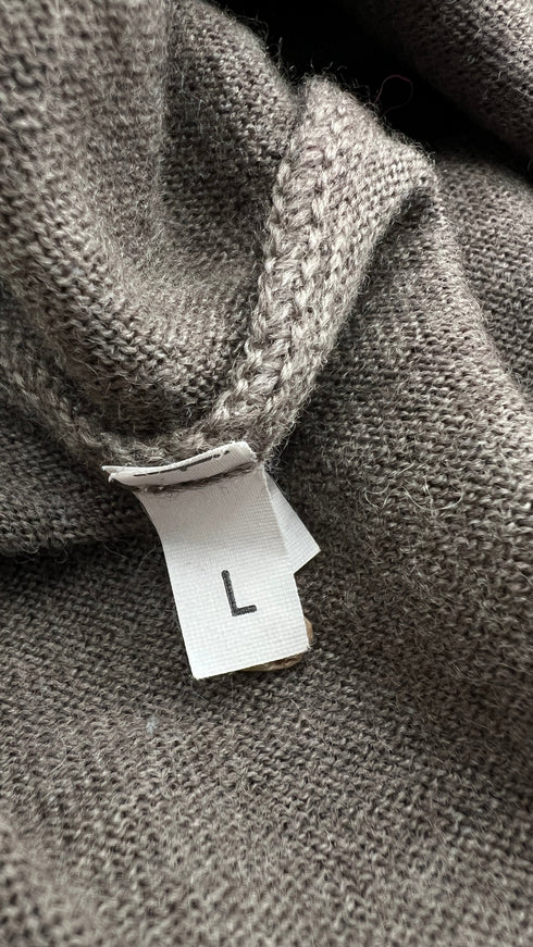 Pullover V in lana
