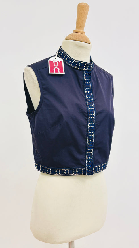 Gilet blu “Aura Calliope”