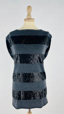 Smanicato a righe paillettes ALICE+OLIVIA