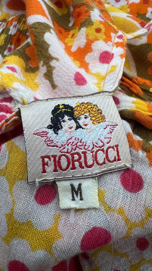 Top con stampa floreale
