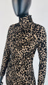 Abito lungo animalier