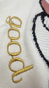 Maglia "Good Luck" con cartellino