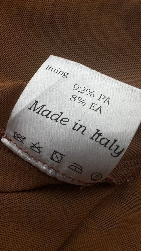 Abito lungo animalier
