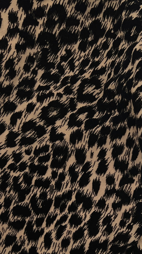 Abito lungo animalier
