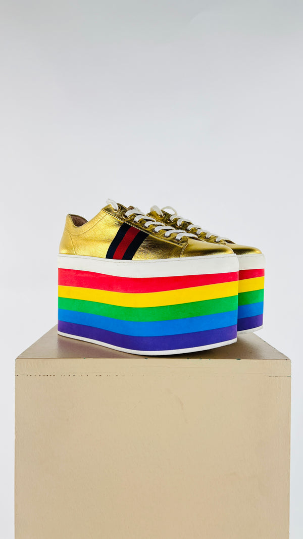 Sneakers platform "Peggy"