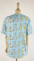 T-shirt girocollo in cotone stampato