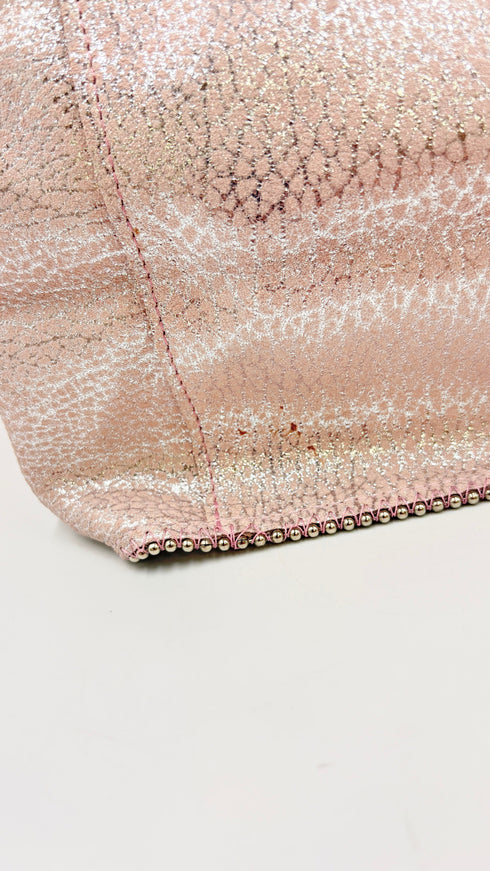 Tote-bag laminata con cartellino