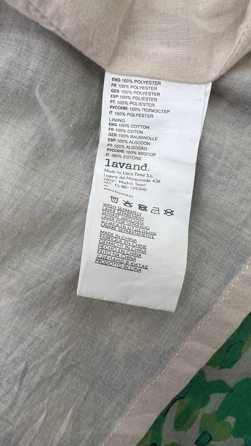 Abito corto stampato