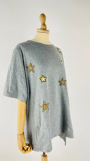 T-shirt patches stelle ERMANNO Ermanno Scervino