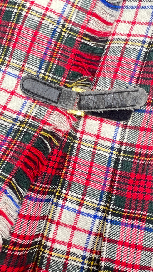 Gonna plissé tartan