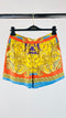 Shorts motivo barocco