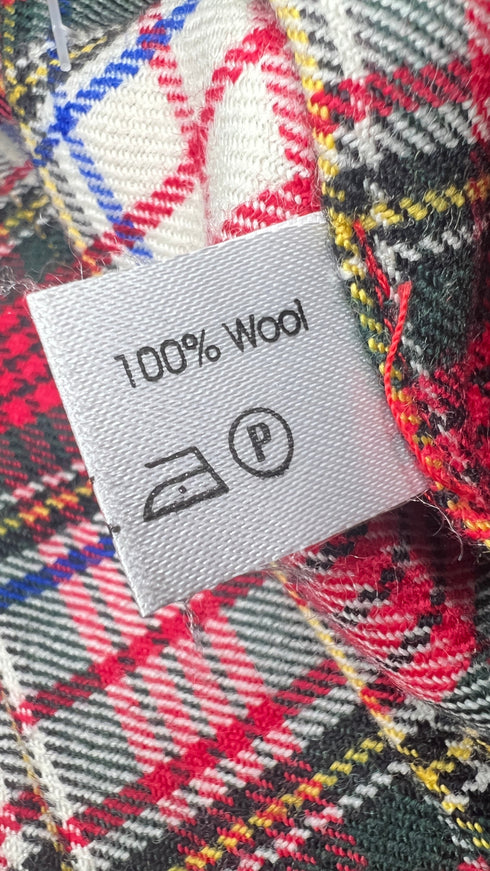 Gonna plissé tartan