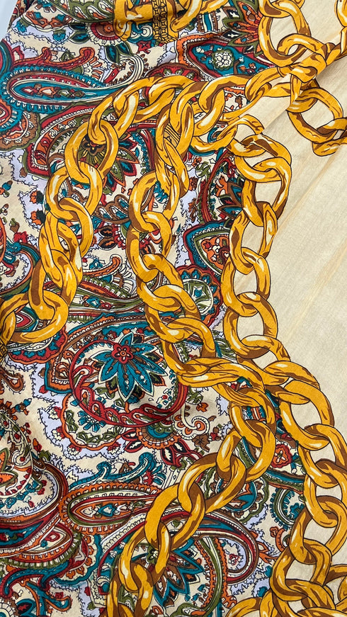 Canotta retro foulard
