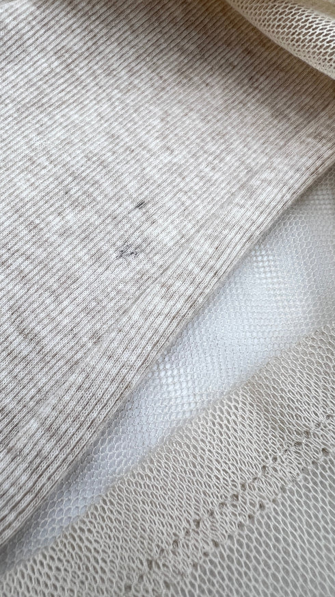 Canotta doppia mesh