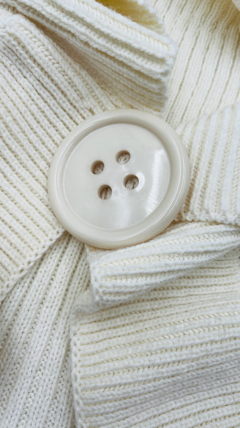 Cardigan maxi bottone