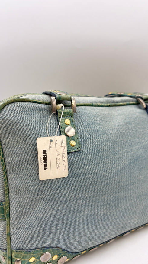 Borsa jeans e borchie