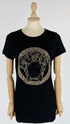 T-shirt Medusa in strass