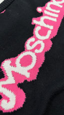 Maglia cropped logata MOSCHINO COUTURE