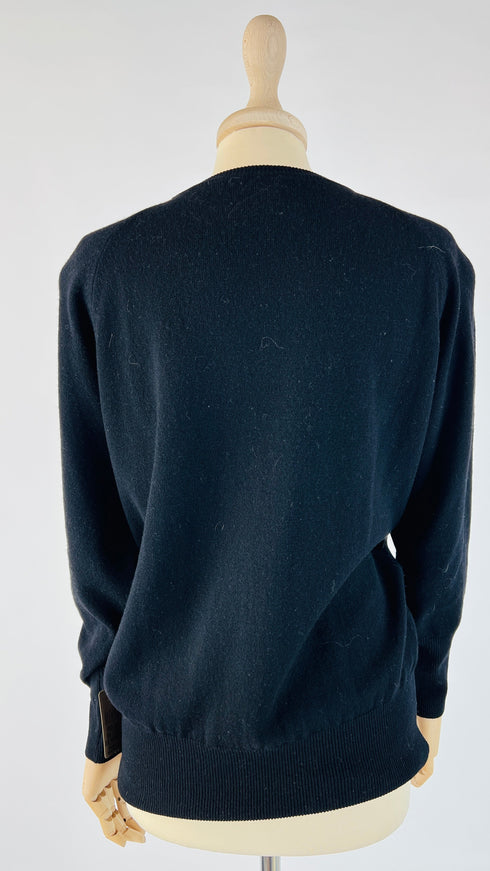 Maglia con decorazione perline