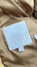 Giacca in pelle vintage. GIANfrANCO FERRE