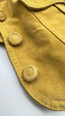 Giacca in pelle vintage. GIANfrANCO FERRE