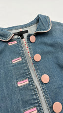 Giacca jeans profili rosa MARC JACOBS