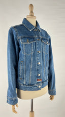 Giacca jeans ricamo KENZO