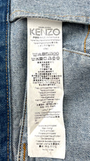 Giacca jeans ricamo KENZO