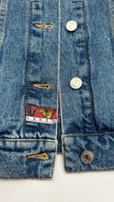 Giacca jeans ricamo KENZO