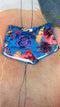 Pantaloncino da mare a fiori