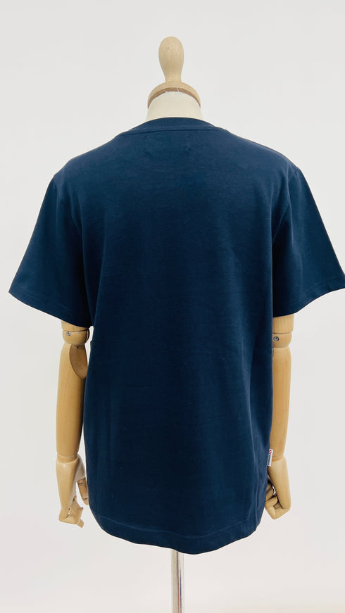 T-shirt cotone blu navy