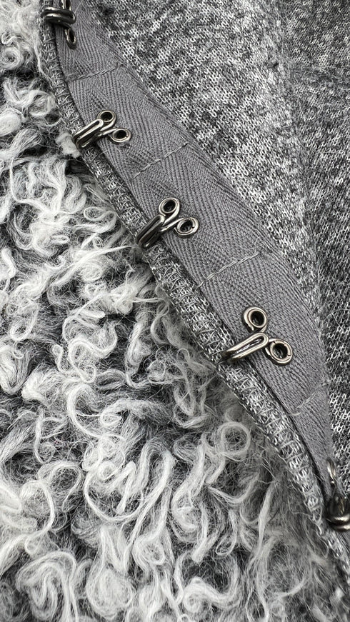 Gilet effetto montone