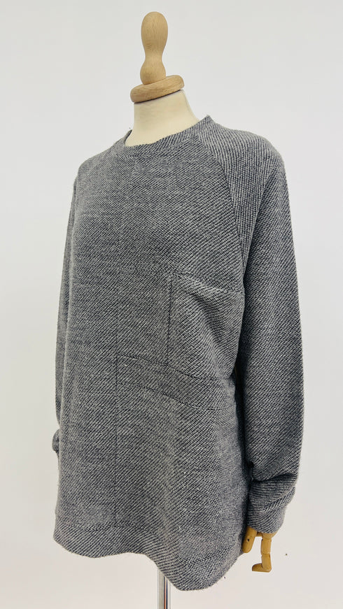 Maglia girocollo oversized
